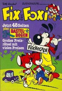 Cover Thumbnail for Fix und Foxi (Pabel Verlag, 1953 series) #v29#22
