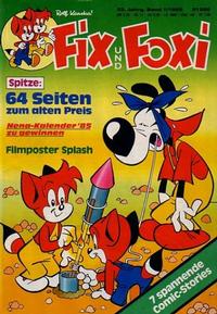 Cover Thumbnail for Fix und Foxi (Pabel Verlag, 1953 series) #v33#1