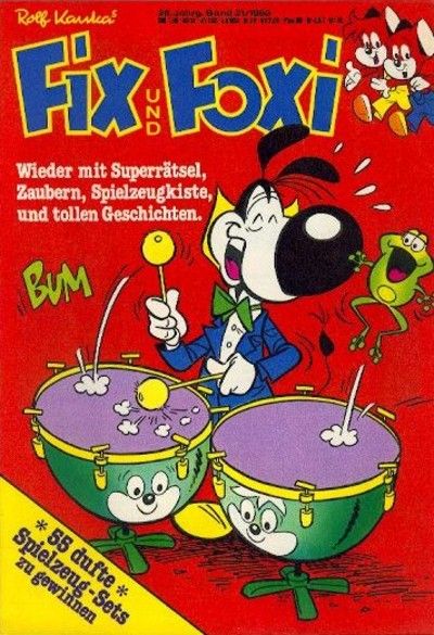 Cover for Fix und Foxi (Pabel Verlag, 1953 series) #v28#21