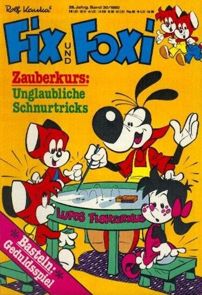 Cover for Fix und Foxi (Pabel Verlag, 1953 series) #v28#30