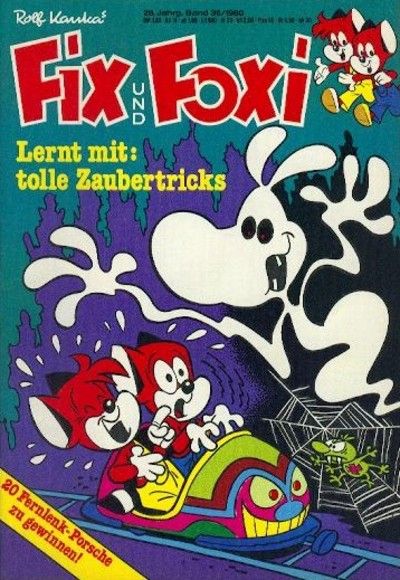 Cover for Fix und Foxi (Pabel Verlag, 1953 series) #v28#36