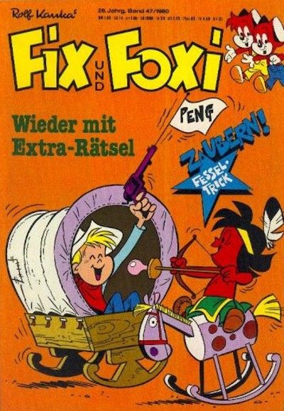 Cover for Fix und Foxi (Pabel Verlag, 1953 series) #v28#47