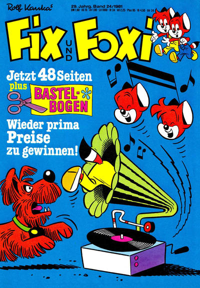 Cover for Fix und Foxi (Pabel Verlag, 1953 series) #v29#24