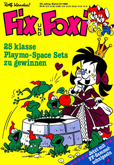 Cover for Fix und Foxi (Pabel Verlag, 1953 series) #v29#37