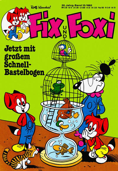 Cover for Fix und Foxi (Pabel Verlag, 1953 series) #v30#12