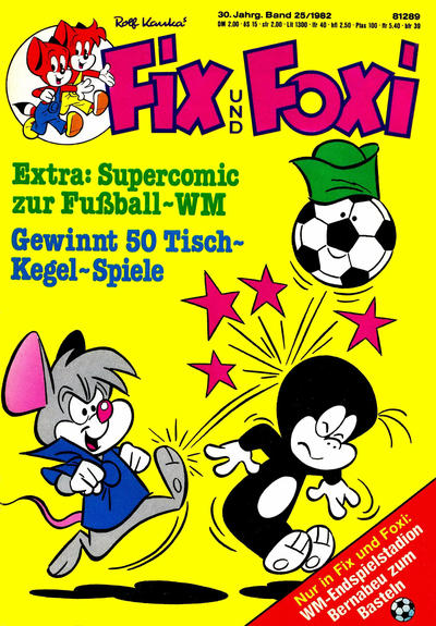 Cover for Fix und Foxi (Pabel Verlag, 1953 series) #v30#25
