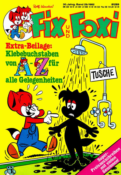 Cover for Fix und Foxi (Pabel Verlag, 1953 series) #v30#29