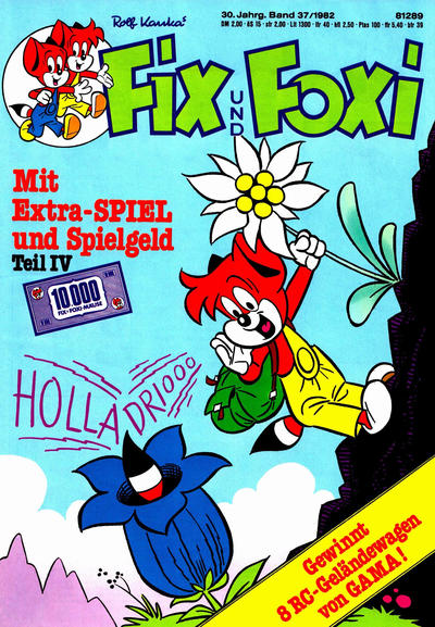 Cover for Fix und Foxi (Pabel Verlag, 1953 series) #v30#37