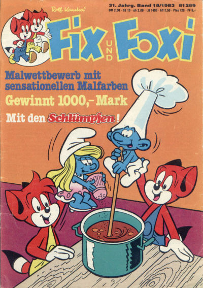 Cover for Fix und Foxi (Pabel Verlag, 1953 series) #v31#18