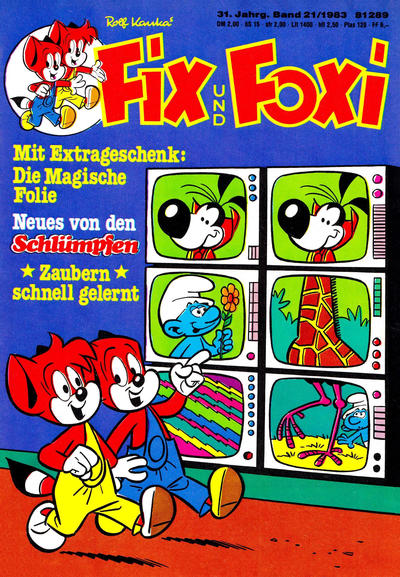 Cover for Fix und Foxi (Pabel Verlag, 1953 series) #v31#21