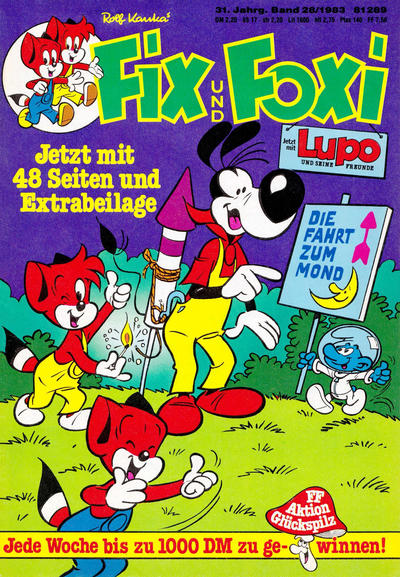 Cover for Fix und Foxi (Pabel Verlag, 1953 series) #v31#28