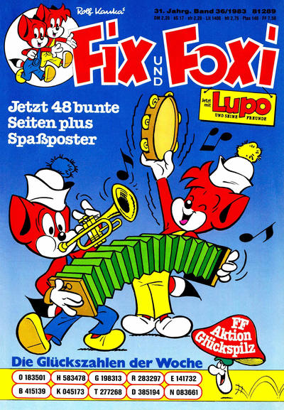 Cover for Fix und Foxi (Pabel Verlag, 1953 series) #v31#36