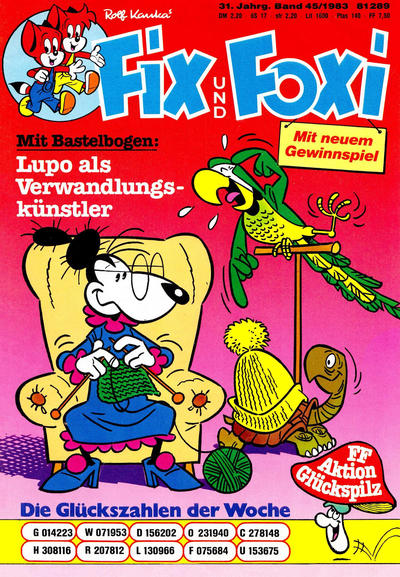 Cover for Fix und Foxi (Pabel Verlag, 1953 series) #v31#45