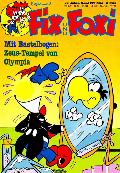 Cover for Fix und Foxi (Pabel Verlag, 1953 series) #v32#22