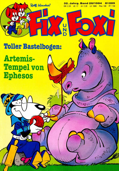 Cover for Fix und Foxi (Pabel Verlag, 1953 series) #v32#26