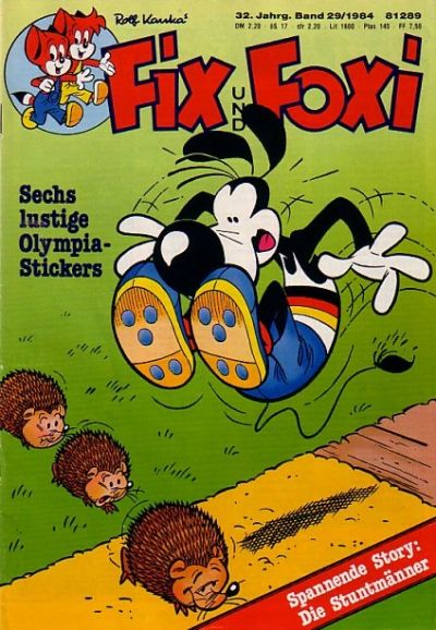 Cover for Fix und Foxi (Pabel Verlag, 1953 series) #v32#29