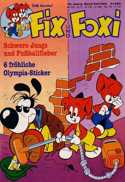 Cover for Fix und Foxi (Pabel Verlag, 1953 series) #v32#30