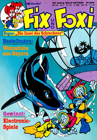 Cover for Fix und Foxi (Pabel Verlag, 1953 series) #v32#42