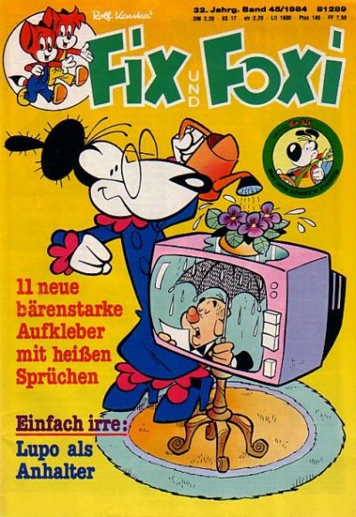 Cover for Fix und Foxi (Pabel Verlag, 1953 series) #v32#45