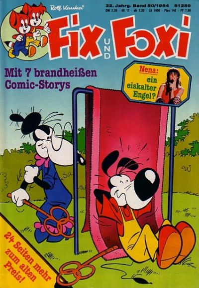 Cover for Fix und Foxi (Pabel Verlag, 1953 series) #v32#50