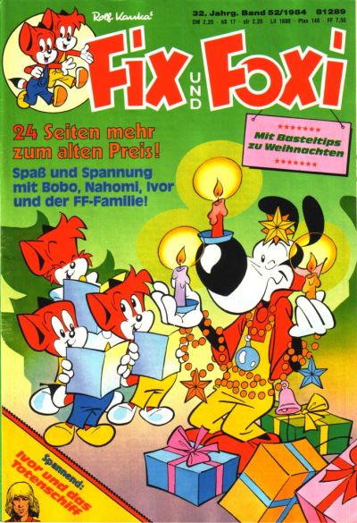 Cover for Fix und Foxi (Pabel Verlag, 1953 series) #v32#52