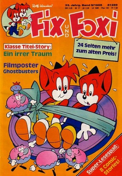 Cover for Fix und Foxi (Pabel Verlag, 1953 series) #v33#5