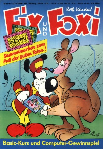 Cover for Fix und Foxi (Pabel Verlag, 1953 series) #v36#17