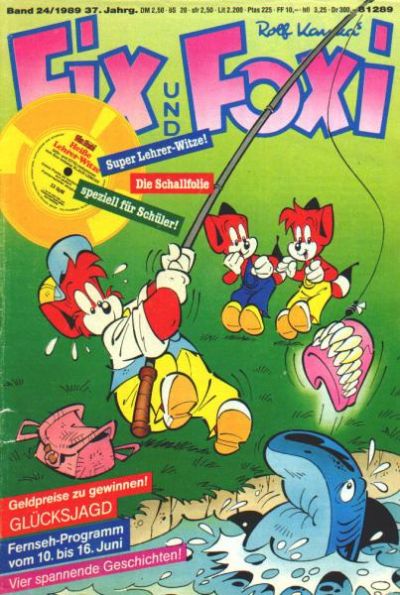 Cover for Fix und Foxi (Pabel Verlag, 1953 series) #v37#24