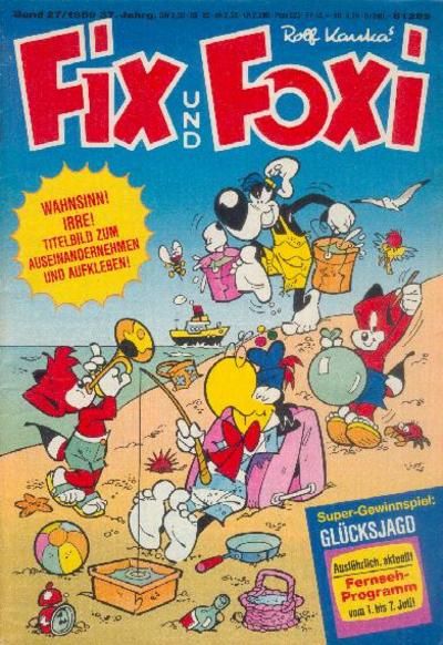 Cover for Fix und Foxi (Pabel Verlag, 1953 series) #v37#27