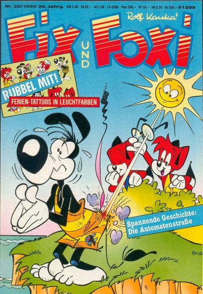 Cover for Fix und Foxi (Pabel Verlag, 1953 series) #v38#28