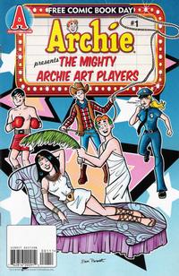 Cover Thumbnail for Mighty Archie Art Players, Free Comic Book Day Edition (Archie, 2009 series) #1