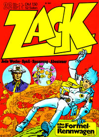 Cover for Zack (Koralle, 1972 series) #22/1972