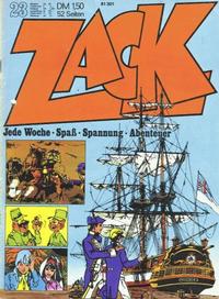 Cover Thumbnail for Zack (Koralle, 1972 series) #23/1972