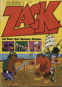 Cover Thumbnail for Zack (Koralle, 1972 series) #39/1972