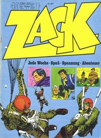 Cover Thumbnail for Zack (Koralle, 1972 series) #40/1972