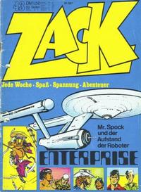 Cover Thumbnail for Zack (Koralle, 1972 series) #43/1972