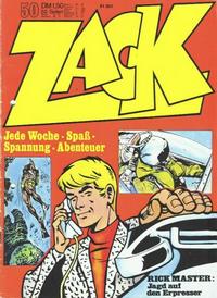 Cover Thumbnail for Zack (Koralle, 1972 series) #50/1972
