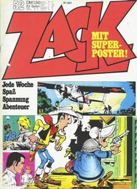 Cover for Zack (Koralle, 1972 series) #52/1972