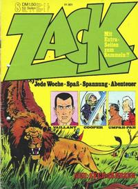 Cover Thumbnail for Zack (Koralle, 1972 series) #8/1973