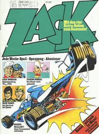 Cover for Zack (Koralle, 1972 series) #14/1973