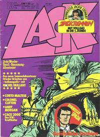 Cover for Zack (Koralle, 1972 series) #13/1974