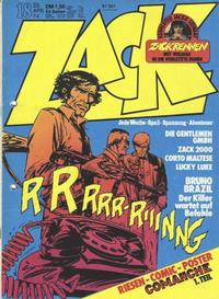 Cover for Zack (Koralle, 1972 series) #18/1974