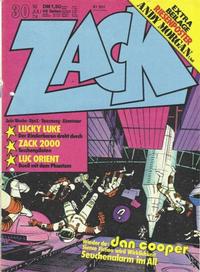 Cover for Zack (Koralle, 1972 series) #30/1974