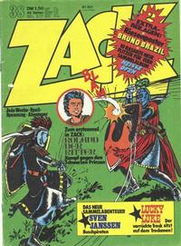 Cover for Zack (Koralle, 1972 series) #38/1974