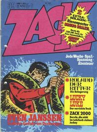 Cover for Zack (Koralle, 1972 series) #39/1974