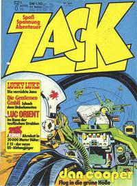 Cover for Zack (Koralle, 1972 series) #7/1975