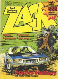 Cover Thumbnail for Zack (Koralle, 1972 series) #12/1975