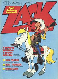 Cover for Zack (Koralle, 1972 series) #17/1975