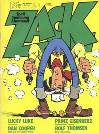 Cover Thumbnail for Zack (Koralle, 1972 series) #18/1975