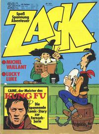 Cover for Zack (Koralle, 1972 series) #23/1975